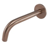 Product Cut out image of the JTP Vos Brushed Bronze Bath / Basin Spout